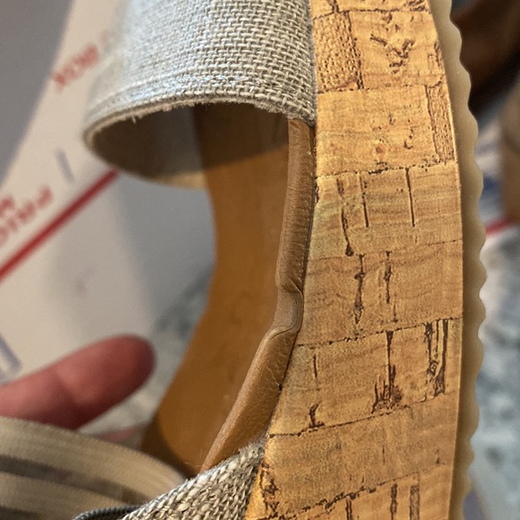 Skechers Cali Beverlee Smitten Kitten Wedge Sandals size 10 - Picture 8 of 9